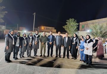 جشن تندرستی، سلامت و امداد در دبستان ام‌البنین