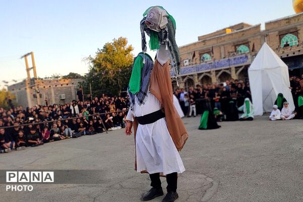 روایت عاشورا با هنرنمایی گروه فرهنگی هنری نینوا در شهرقدس