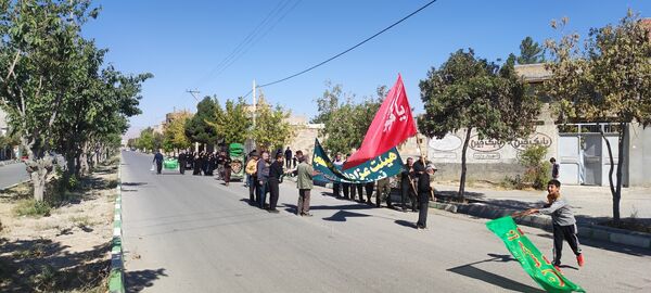 هیئت عزادارن مسجد قمر بنی هاشم شهرستان شیروان