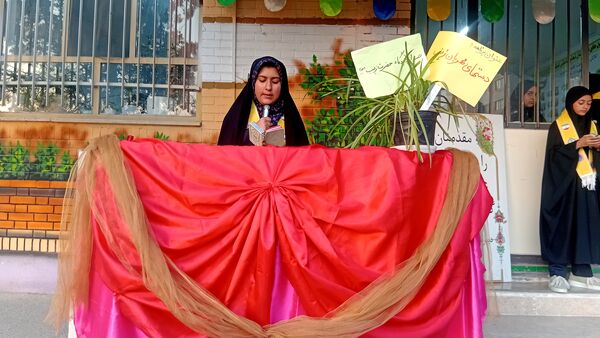 مراسم ولادت حضرت زینب(س) و روز پرستار در دبیرستان عطیه