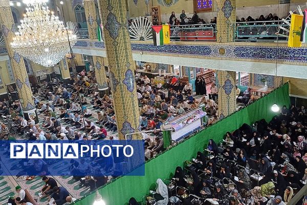 مراسم روز عرفه در مسجد صاحب‌الزمان(عج) و امام‌زاده سید فتح‌الله ورامین