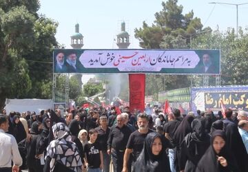 جاماندگان اربعین در کرج مسیر میانجاده تا امامزاده محمد(ع) 