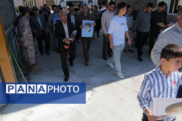 راهپیمایی سراسری محکومیت جنایات رژیم صهیونیستی شهرستان بجنورد