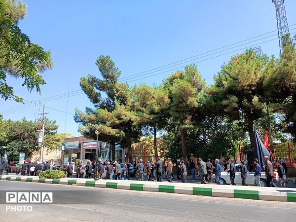عزاداران باخرزی در سوگ یازدهمین امام شیعیان