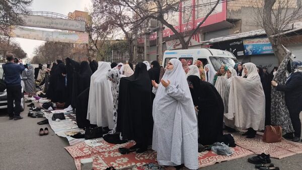 نماز توحیدی مردم اهر در عید سعید فطر