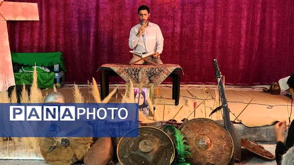 مراسم دختران زینبی در مسجد امام موسی کاظم (ع) اسلامشهر