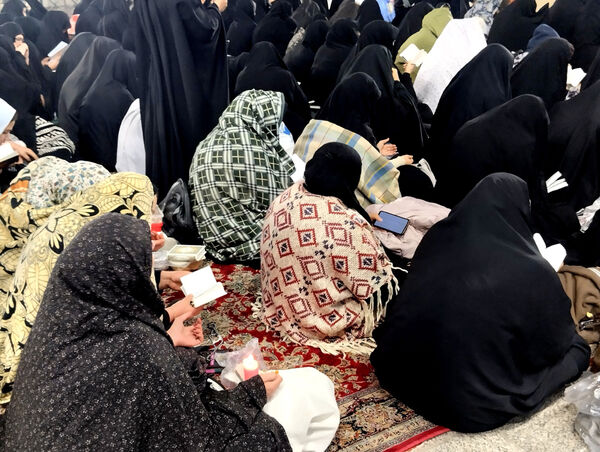 مراسم نخستین شب قدر در حرم حضرت معصومه(س)