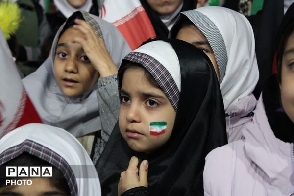 مراسم باشکوه اربعین شهادت رهبر شهید انقلاب اسلامی وشهدای میناب