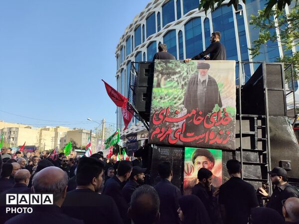 تشییع پیکر مطهر شهید دکتر مصباح الهدی باقری کنی