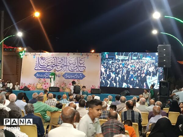 مهمانی یک کیلومتری عید غدیر در لارستان