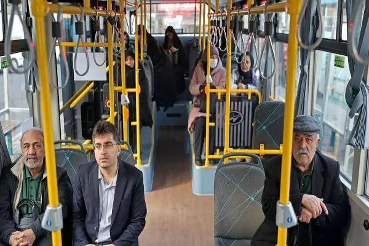 ثبت بیش از ۱۰۰۰ نظر مردمی طی یک‌ماه در اتوبوسرانی