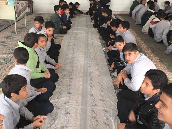 گرامیداشت ایام فاطمیه در دبیرستان خاتم الانبیا خاتم
