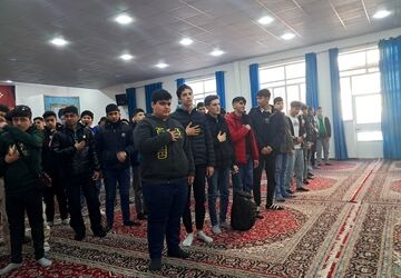 اعزام کاروان راهیان نور پسران سملقان