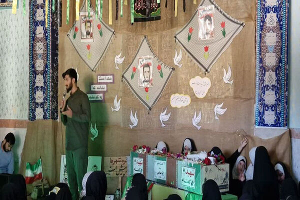 استقبال از شهید گمنام در مدارس گناوه