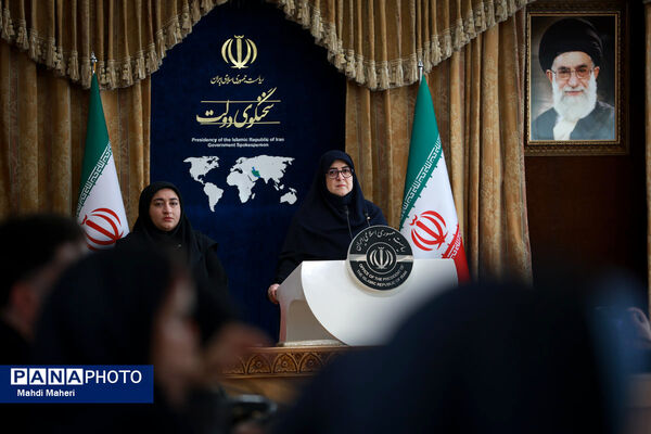 نشست خبری سخنگوی دولت