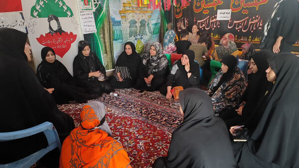 خدمات مواکب شهرستان قروه به زوار اربعین حسینی