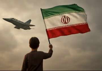 صدای امید در شب جنگ؛ نقاشی فردایی روشن