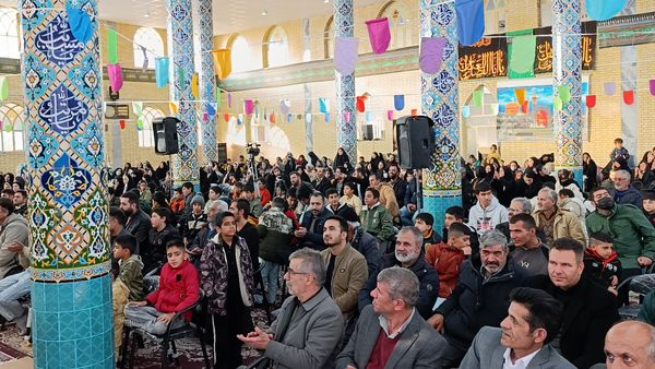 مراسم بزرگداشت ولادت حضرت امام علی (ع) و گرامیداشت روز پدر در حسینیه قمر بنی‌هاشم سفید‌دشت