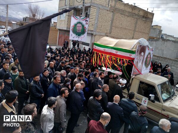 باز هم خون مقدس شهید همه را برای بدرقه فرا خواند