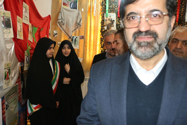 برپایی جشن «حضور تا ظهور» در دبیرستان شهیده حسنی سعدی قم