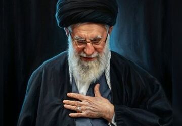 شهادت رهبر عزیزمان قلب ۸۰ میلیون ایرانی را سوزاند