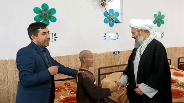 مهر نوروزی مسئولان در مرکز توانبخشی شهید بلبلی اهر