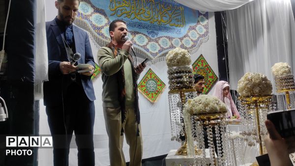 جشن سالگرد ازدواج آسمانی امام علی(ع) و حضرت زهرا(س) در گلوگاه 