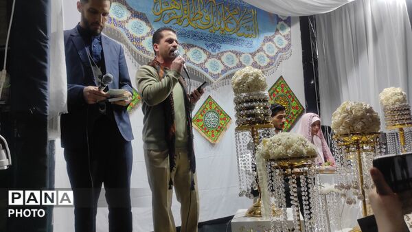 جشن سالگرد ازدواج آسمانی امام علی(ع) و حضرت زهرا(س) در گلوگاه 