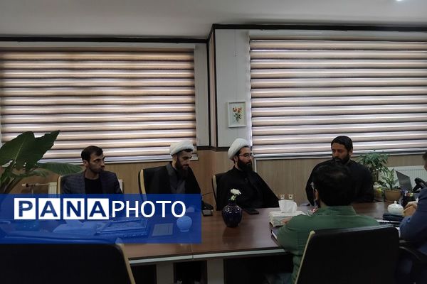 جلسه انتصاب مسئول جدید انجمن اسلامی در ری یک