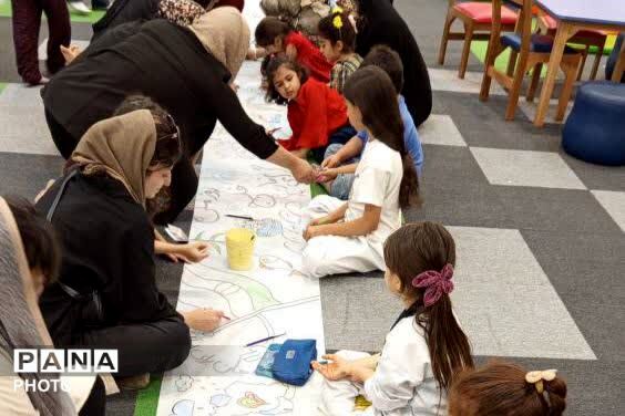 بازی رنگ و کاغذ به بهانه روز ملی خلیج فارس