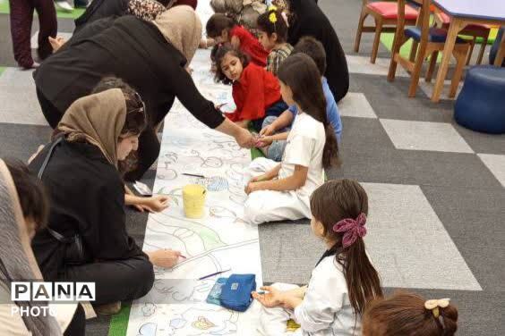بازی رنگ و کاغذ به بهانه روز ملی خلیج فارس