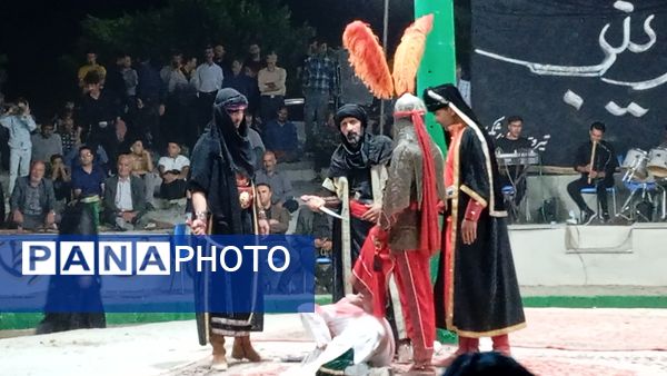 اجرای تعزیه شهادت حضرت علی اکبر(ع)