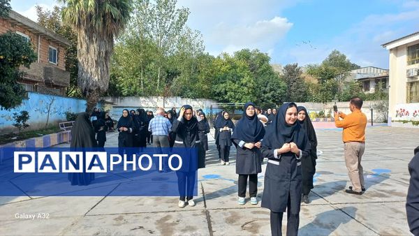 آموزش رژه نظامی برای دختران فاطمی