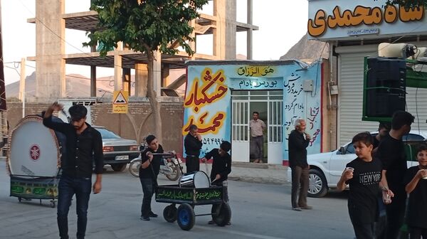 عزاداری پرشور مردم شهرستان بن 