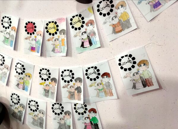 هیئت دانش آموزی دختران حاج قاسم در خلیل آباد