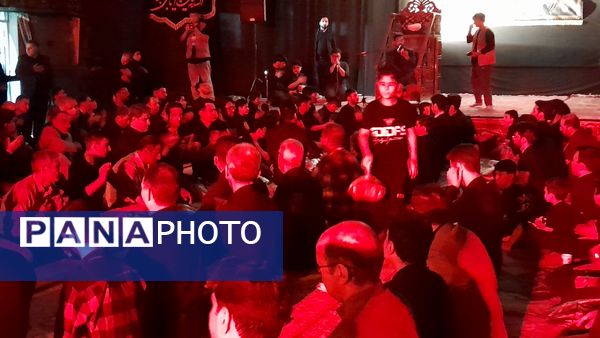 شب ششم ماه محرم در هیات فرهنگیان نیشابور 