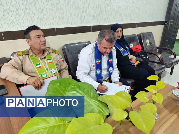 حضور ارزیابان کشوری سازمان دانش‌آموزی در مدارس قائمشهر