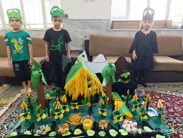 اندر احوالات کودکان کوچک دارالقرآن امام علی(ع) 