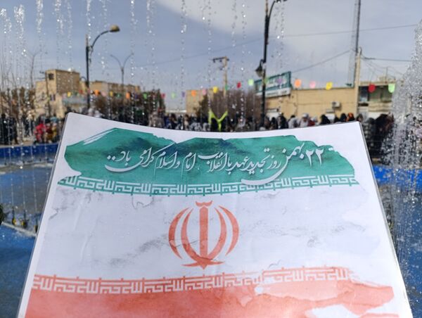 راهپیمایی ۲۲ بهمن در مشهدمرغاب