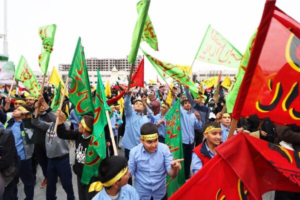 بزرگداشت یاد سید حسن نصرالله در مشهد 