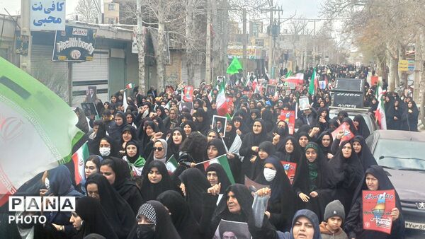راهپیمایی پرشور کوهدشت در روز جهانی قدس 