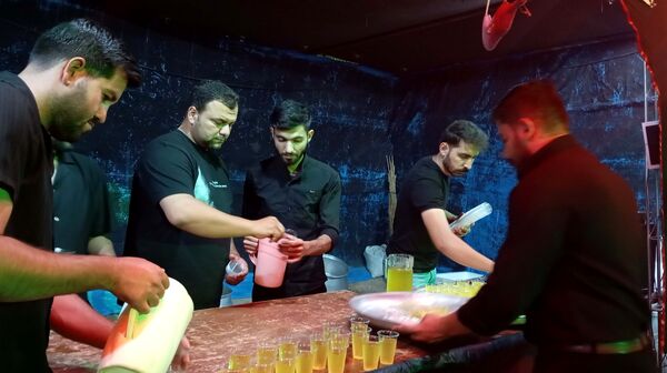 عزاداری مردم شهر تیتکانلو در شب‌های محرم