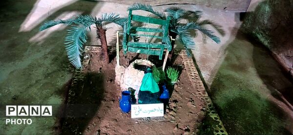 بازآفرینی حماسه کربلا در قاب نمایشگاه
