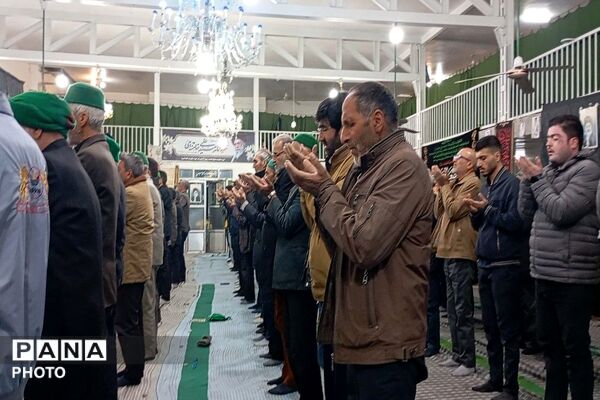 ضیافت افطاری همراه با نماز جماعت مغرب و عشاء در مسجد جامع شهر بار 