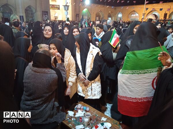 خروش مردم بصیر و عزادار شهرستان نیشابور در چهارمین روز از عزای سالار شهیدان انقلاب اسلامی 