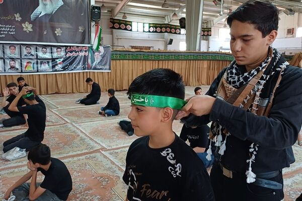 میثاق  نوجوانان مرندی با حضرت قاسم