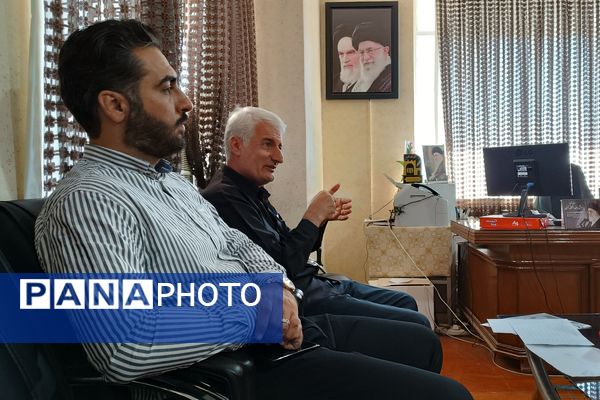 بازدید مدیر سازمان دانش‌آموزی کرمانشاه از موکب‌های اربعین حسینی 