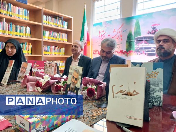 تقدیر از آزادگان کتاب خوان عباس آباد