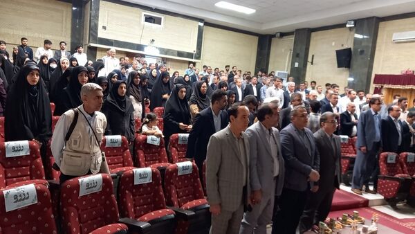 آیین تکریم و معارفه روسای قدیم و جدید دانشگاه فرهنگیان استان بوشهر