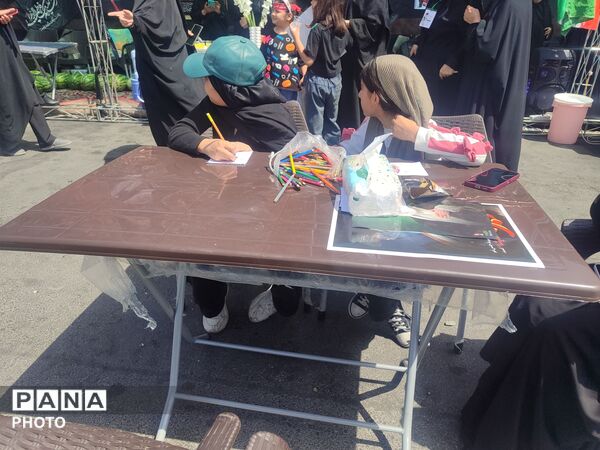 مدارس اسکان و موکب های پذیرایی در پردیس